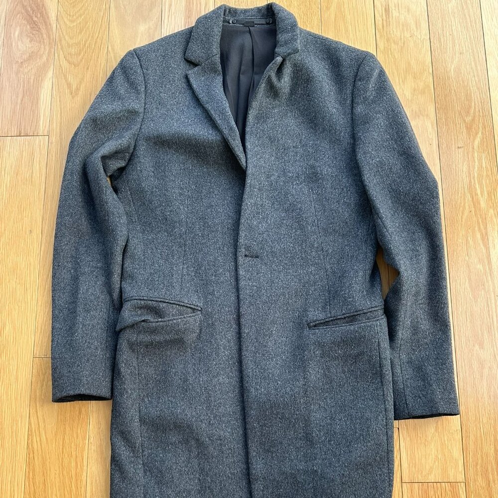 AllSaints Gray Bodell Coat | Size 36